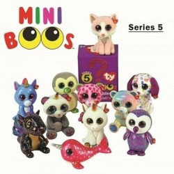 Peluche TY - Figurine Mini Boos - Série 5 - Modèle aléatoire