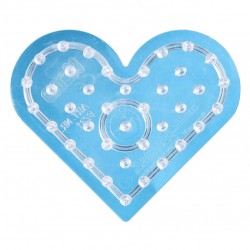 Hama - 8231 - Loisirs créatifs - Maxi plaque coeur