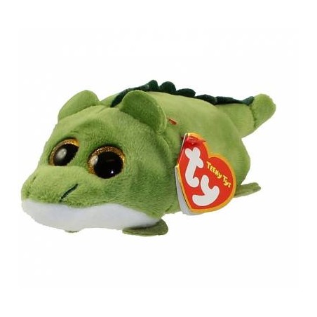 Peluche TY - Peluche 15 cm - Wallie l'alligator