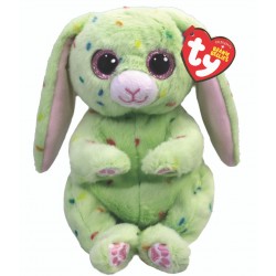 Peluche TY - Peluche 15 cm - Peridot le lapin de pâques