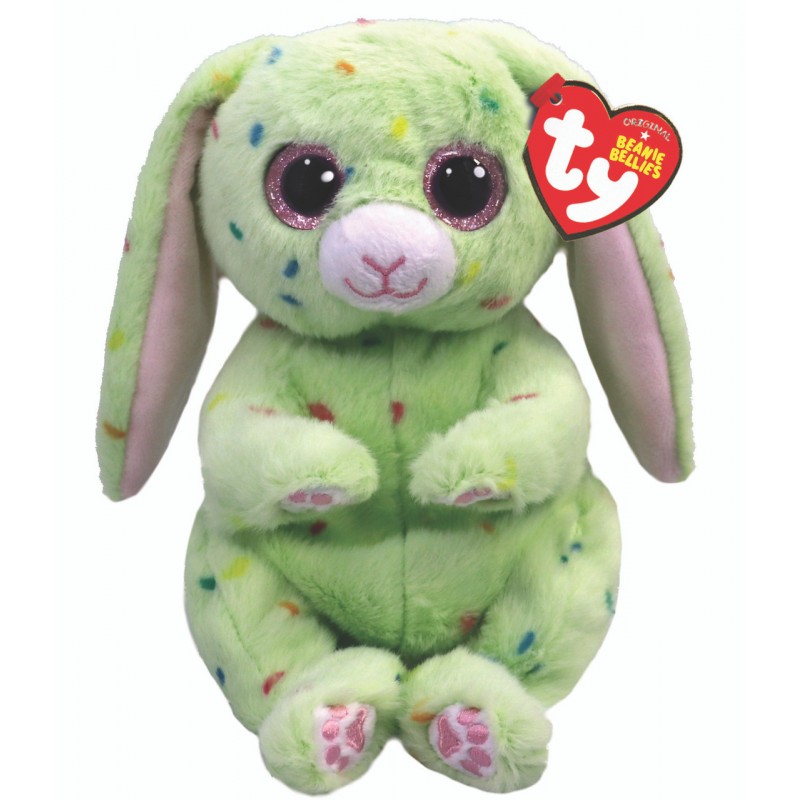 Peluche TY Peluche 15 cm Peridot le lapin de paques