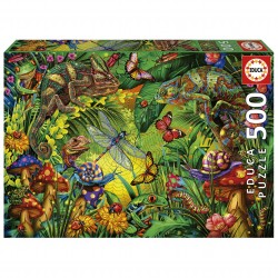Educa - Puzzle 500 pièces - Forêt colorée
