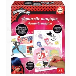 Educa - Loisirs créatifs - Mes tableau à l'aquarelle magique - Miraculous Ladybug