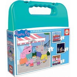 Educa - Puzzle 6, 9, 12 et 16 pièces - Peppa Pig