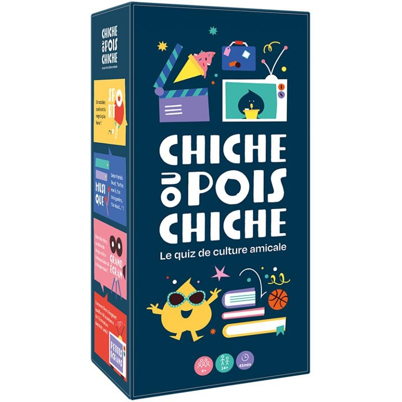 Gigamic - Jeu de société - Chiche ou pois chiche