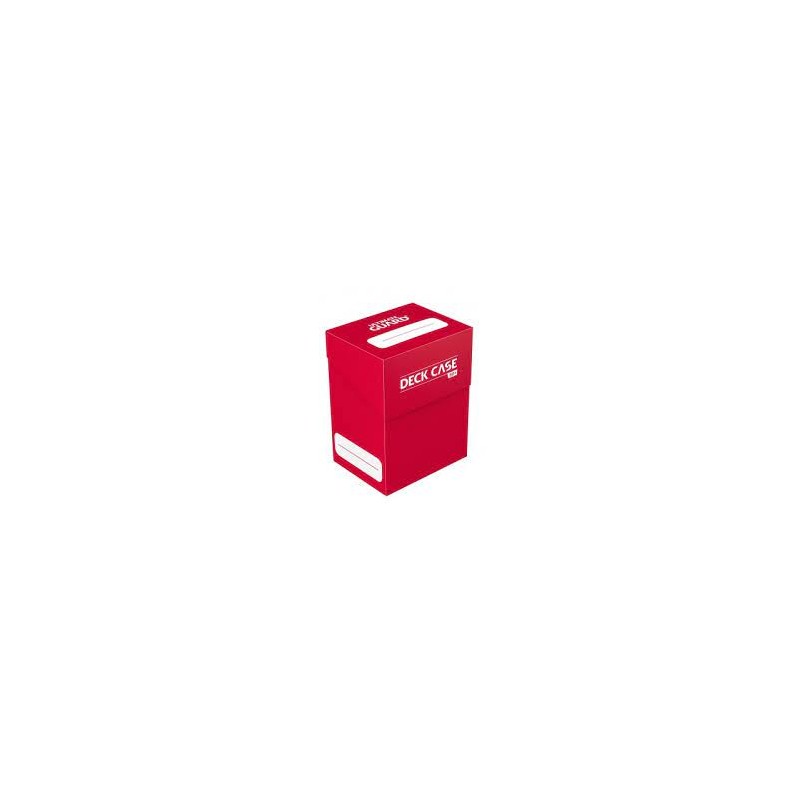 Ultimate Guard - Deck box 80+ taille standard - Rouge