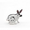 Papo - Figurine - 51025 - La vie à la ferme - Lapin papillon