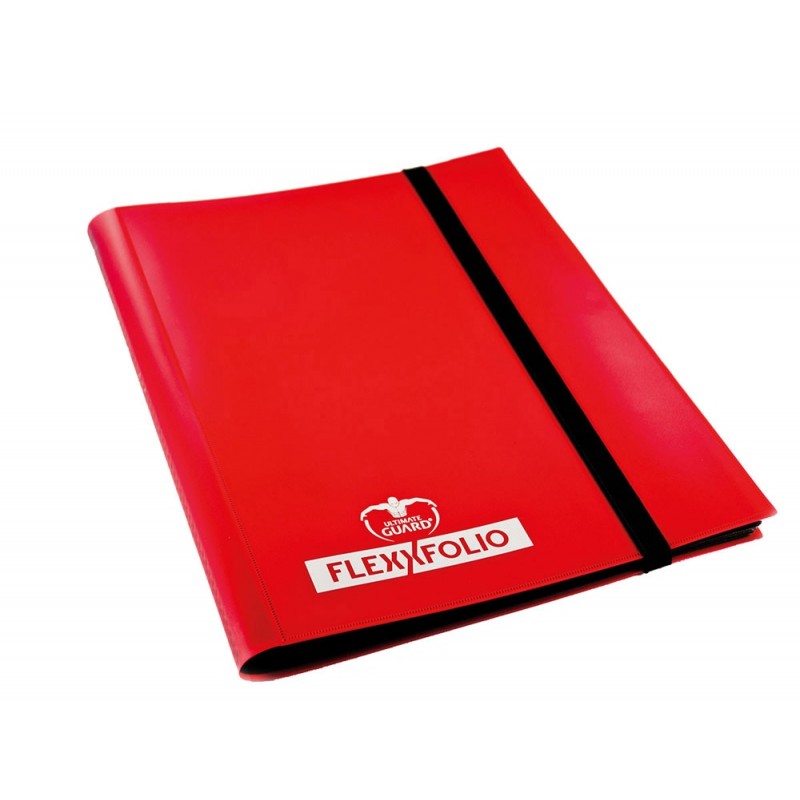 Ultimate Guard - Classeur de rangement FlexxFolio élastique - 160 cartes - Rouge