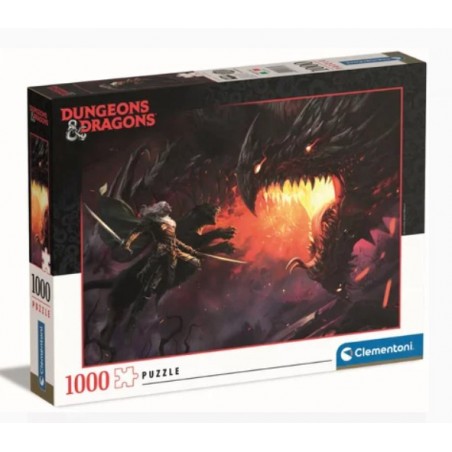 Clementoni - Puzzle 1000 pièces - Donjons et dragons