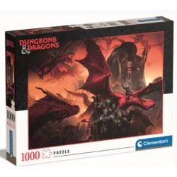 Clementoni - Puzzle 1000 pièces - Donjons et dragons