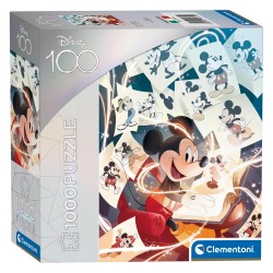 Clementoni - Puzzle 1000 pièces - Mickey et les 100 ans de Disney