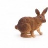 Papo - Figurine - 51049 - La vie à la ferme - Lapin marron