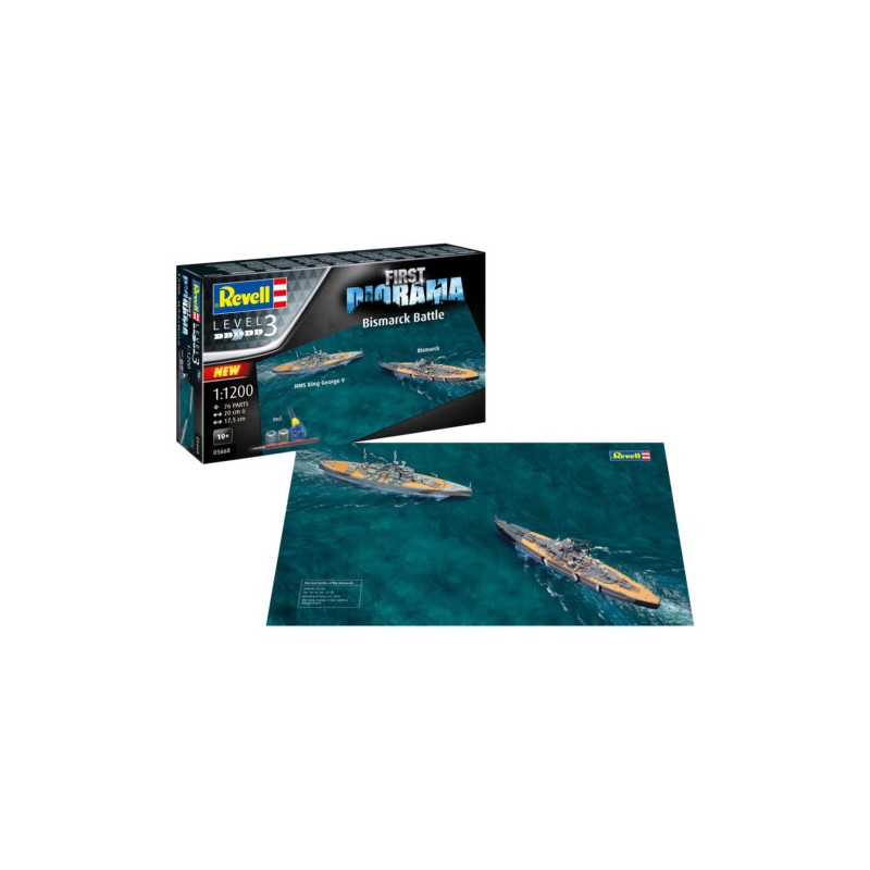 Revell - 05668 - Maquette diorama - Bataille de Bismarck