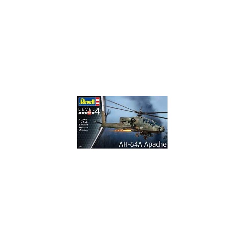 Revell - 03824 - Maquette d'hélicoptère - AH-64A Apache