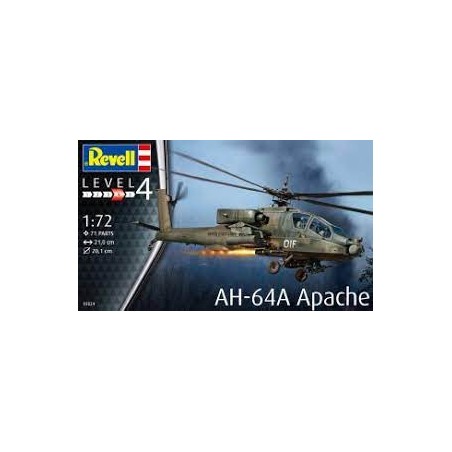 Revell - 03824 - Maquette d'hélicoptère - AH-64A Apache