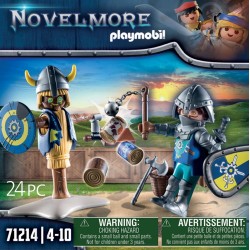 Playmobil - 71214 - Novelmore - Chevalier et mannequin d'entrainement