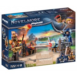 Playmobil - 71212 - Novelmore - Duel chevalier contre Burnham Raider