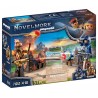 Playmobil - 71212 - Novelmore - Duel chevalier contre Burnham Raider