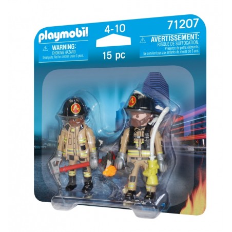 Playmobil - 71207 - City Action - Duo pompiers