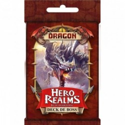 Iello - Jeu de société - Extension Hero Realms - Deck de boss : Dragon