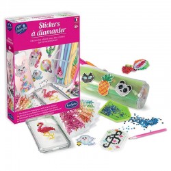 Sentosphère - 3254 - Loisirs créatifs - Kit stickers à diamanter