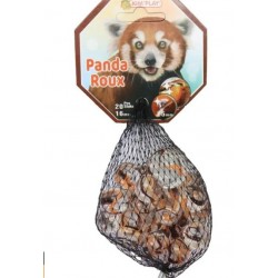 Kim Play - Filet de 20 billes et 1 calot - Panda roux