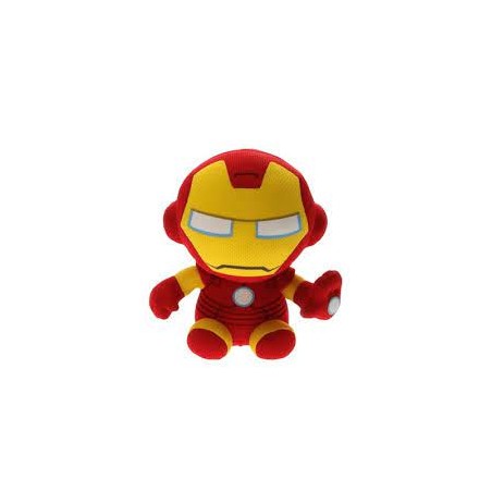 Peluche TY - Peluche 15 cm - Marvel - Iron man