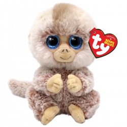 Peluche TY - Peluche 15 cm - Stubby le singe