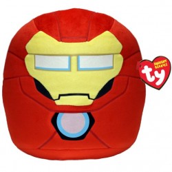 Peluche TY - Coussin 20 cm - Marvel - Iron Man