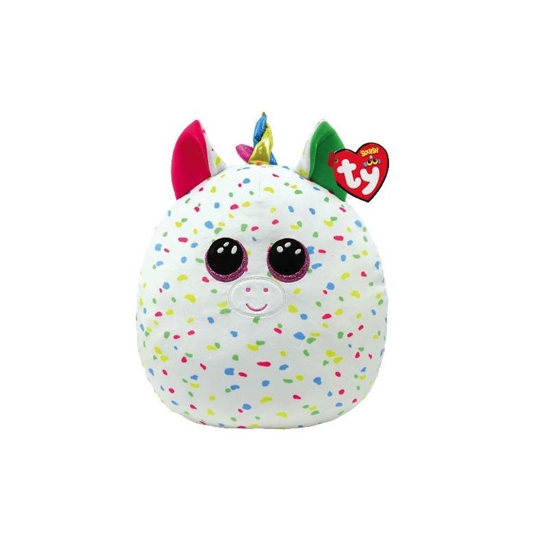 Peluche TY - Coussin 20 cm - Harmonie la licorne