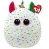 Peluche TY - Coussin 20 cm - Harmonie la licorne