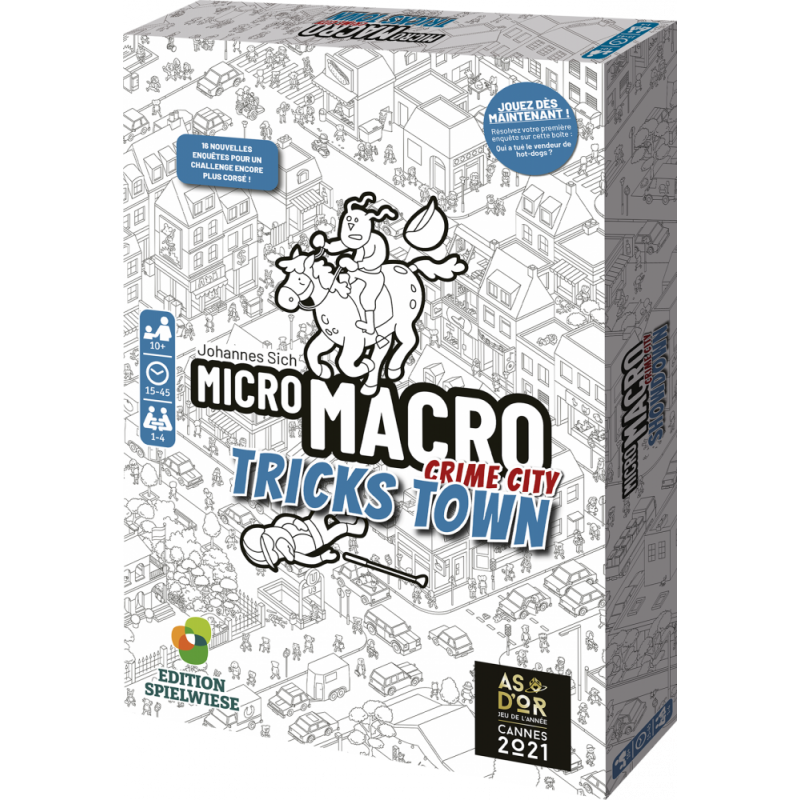 Blackrock - Jeu de société - Micro Macro : Crime City - Tricks Town