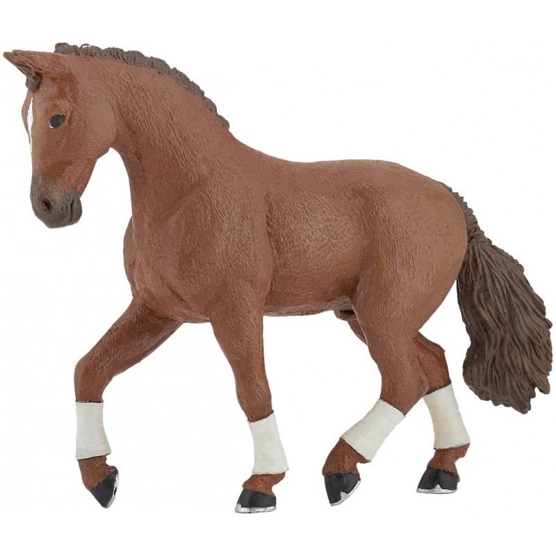 Papo - Figurine - 51556 - Chevaux, poulains et poneys - Cheval Hanovrien alezan