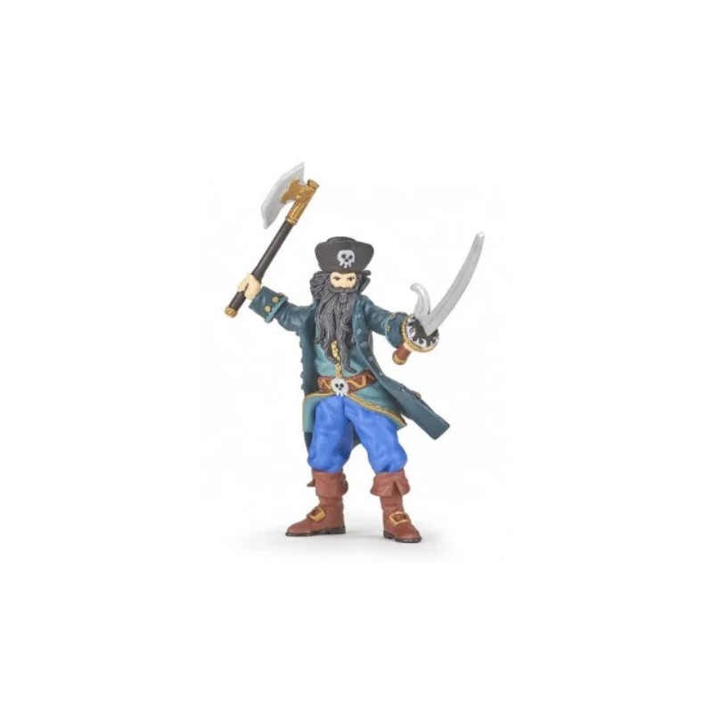 Papo - Figurine - 39477 - Pirates et corsaires - Pirate Barbe Noire