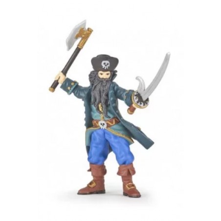 Papo - Figurine - 39477 - Pirates et corsaires - Pirate Barbe Noire