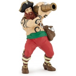 Papo - Figurine - 39439 - Pirates et corsaires - Pirate au canon