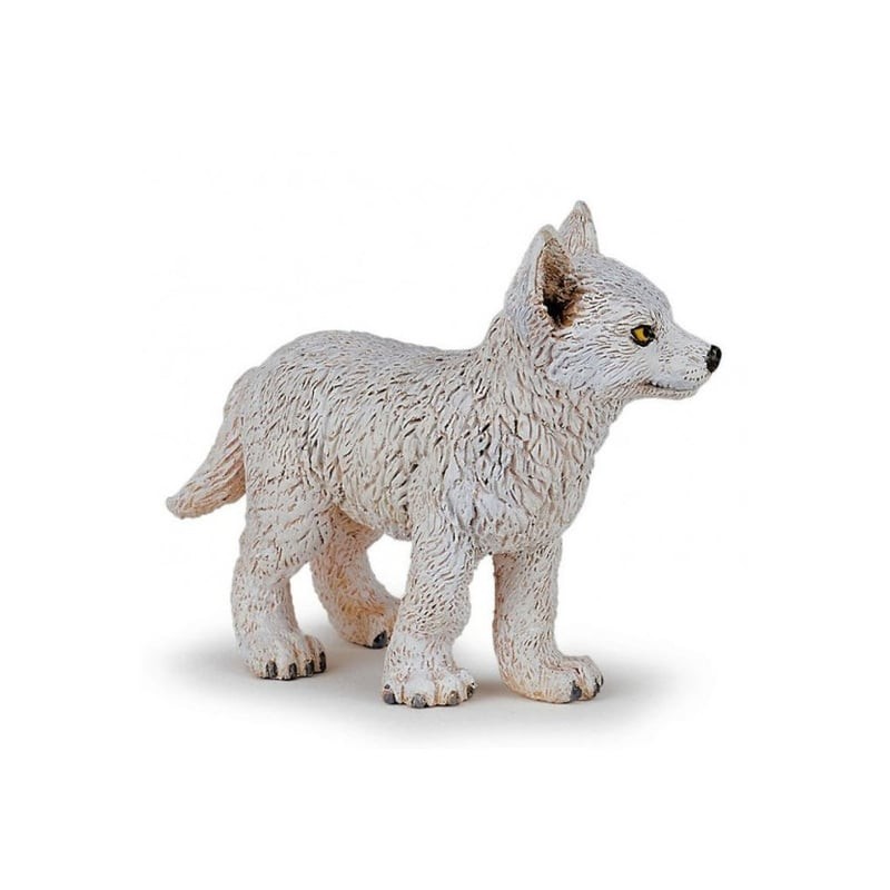 Papo - Figurine - 50228 - Animaux sauvages - Jeune loup polaire