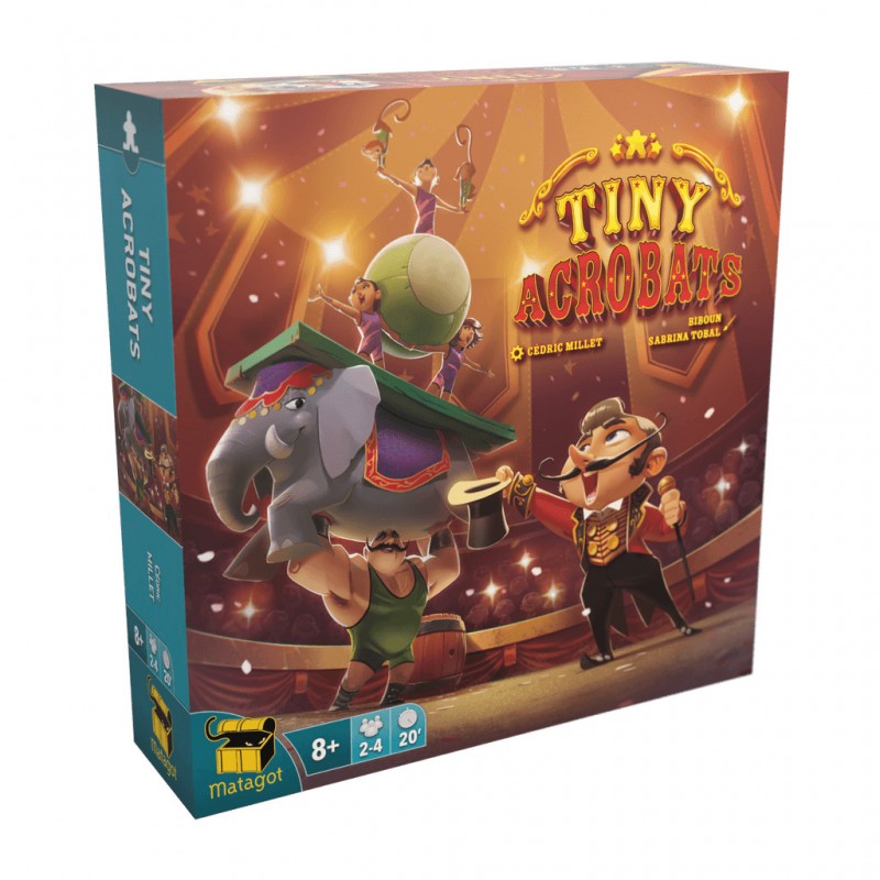 Asmodee - Jeu de société - Tiny Acrobats