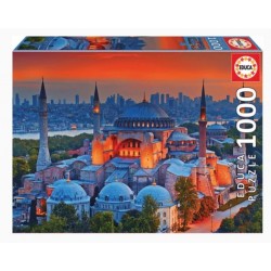 Educa - Puzzle 1000 pièces - Mosquée bleue, Istanbul