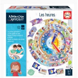 Educa - Jeu éducatif - Apprendre en s'amusant - Les heures