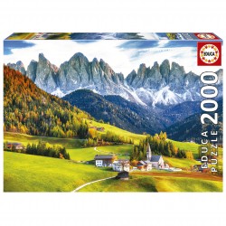 Educa - Puzzle 2000 pièces - Automne dans les Dolomites