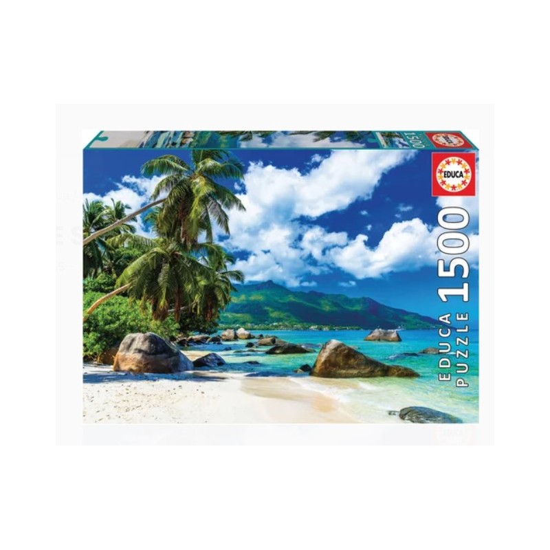 Educa - Puzzle 1500 pièces - Seychelles