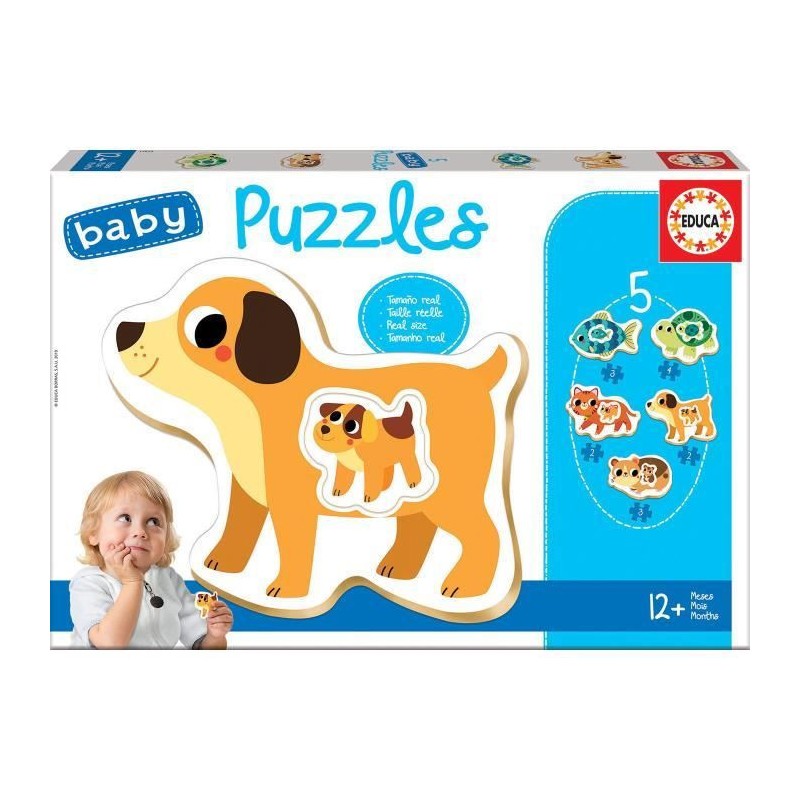 Educa - Mes premiers puzzles - Animaux