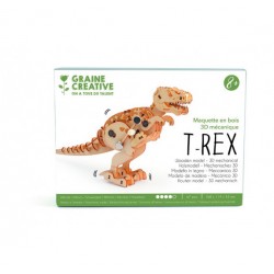 Graine Créative - Loisirs créatifs - Maquette 3D - T-Rex