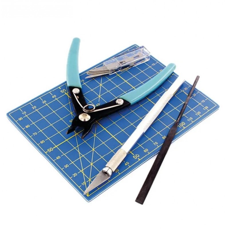Prince August - Modélisme - Set d'outils de base pour maquette