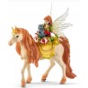 Schleich - 70567 - Fée Marween avec une licorne scintillante