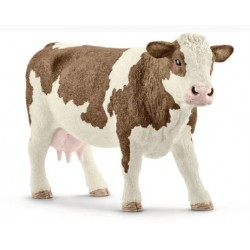 Schleich - 13801 - Farm World - Vache Simmental