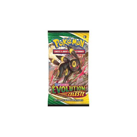 Asmodee - Cartes à collectionner - Pokemon - Booster Evolution céleste