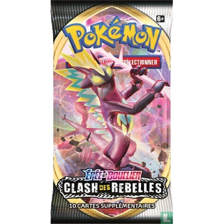 Asmodee - Cartes à collectionner - Pokemon - Booster Clash des rebelles