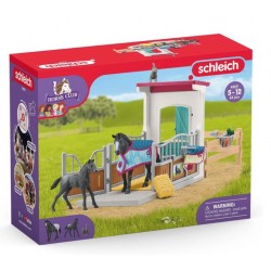 Schleich - 42611 - Horse Club - Box avec jument et son poulain